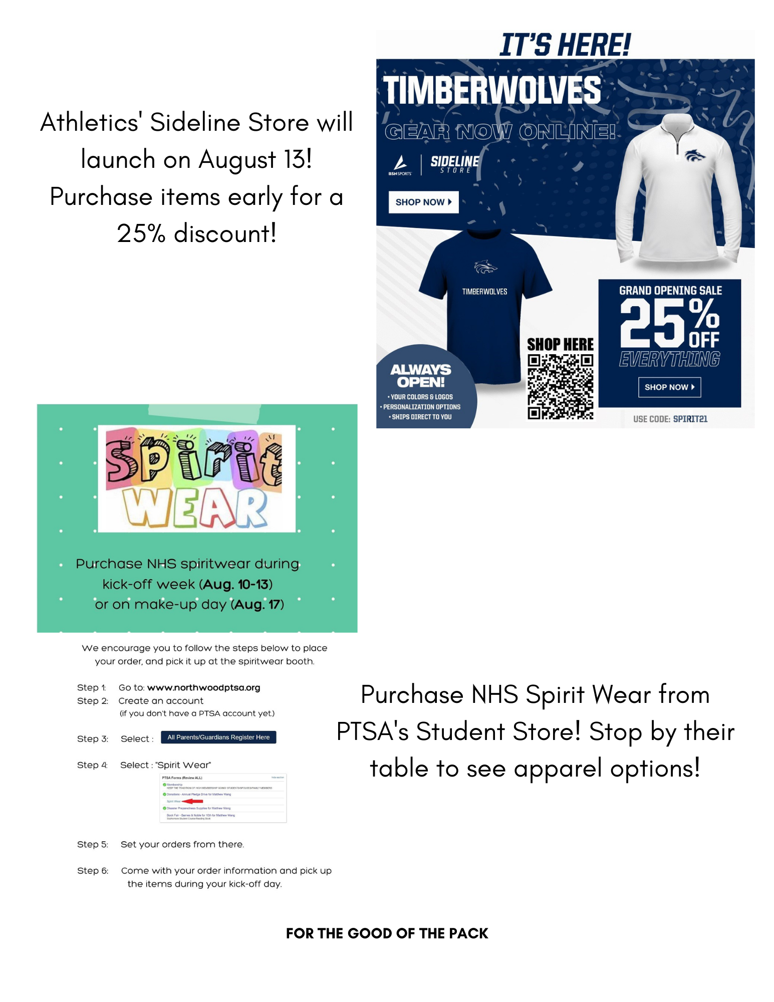 Spirit Wear